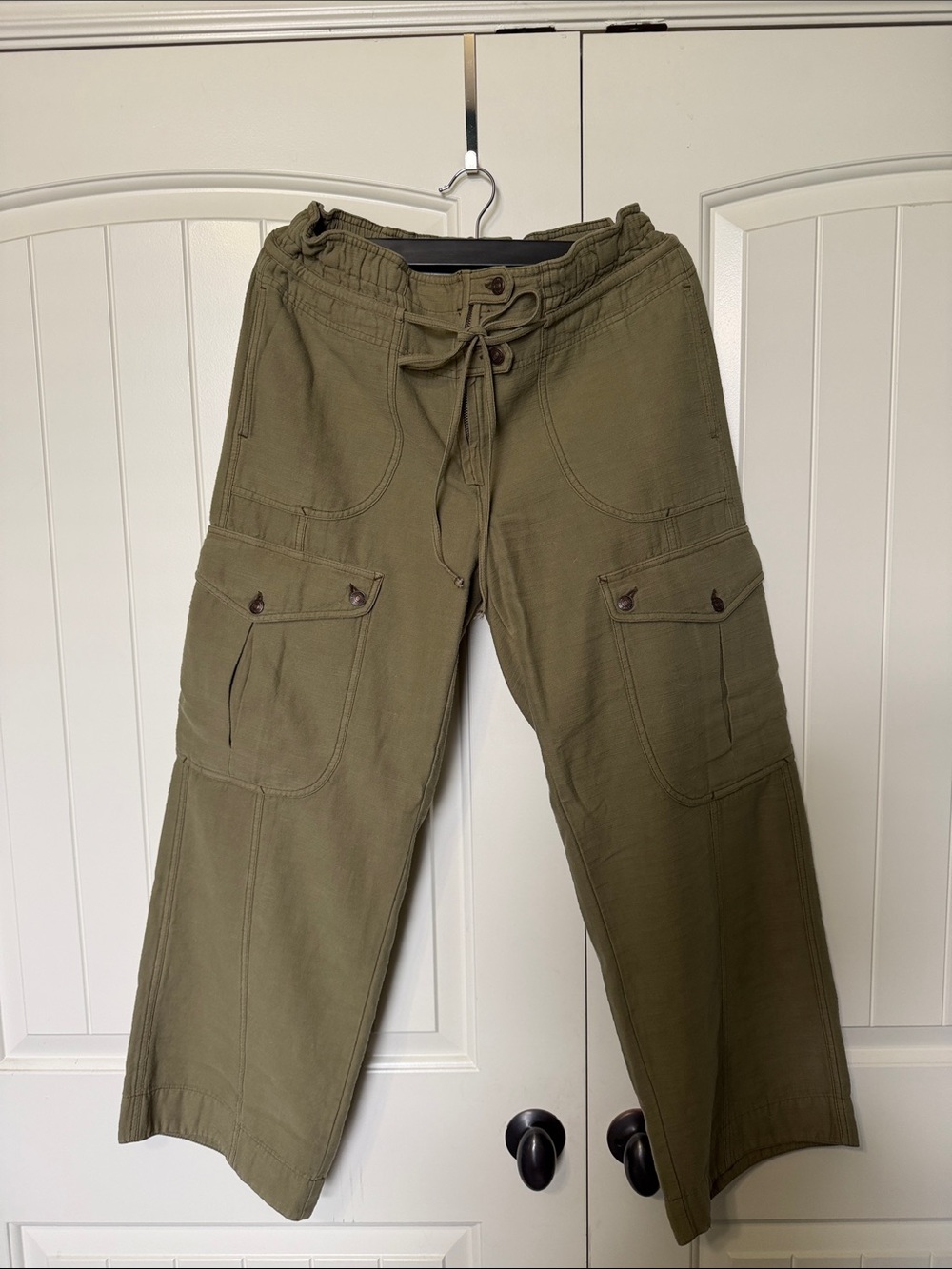 Free People Park Ave Cotton Cargo Pants